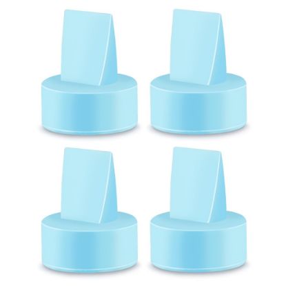 Picture of Maymom Duckbill Valves Compatible with Spectra S1 Spectra S2 Spectra 9 Plus Spectra Dew 350 Not Original Spectra Pump Parts Spectra S2 Accessories Replace Spectra Valve (Blue, 4ct)