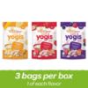 Picture of Happy Baby Organics Yogis Freeze-Dried Yogurt & Fruit Snacks, 3 Flavor Variety Pack, 1 Ounce (Pack of 3)