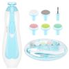 Picture of Baby Nail Trimmer Electric,Baby Nail Clippers, 6 in 1 Baby Nail File,Nail File Baby Grooming Kit Manicure Set for Toddler or Adults
