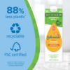 Picture of Johnson's Baby Shampoo, Hypoallergenic, Tear-Free Shampoo for Baby's Delicate Scalp & Skin, Gently Washes Away Dirt & Germs, Paraben-Free, Value Size Baby Shampoo Refill, 33.8 fl. oz