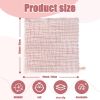 Picture of MUKIN Baby Washcloths and Burp Cloths, Soft Absorbent Towels for Newborns, 6 Pack, 12x12 Inches (Pink)