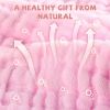 Picture of MUKIN Baby Washcloths and Burp Cloths, Soft Absorbent Towels for Newborns, 6 Pack, 12x12 Inches (Pink)
