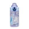Picture of Zak Designs Disney Frozen Sage Kids Water Bottle For School or Travel, 16oz Durable Plastic Water Bottle With Straw, Handle, and Leak-Proof, Pop-Up Spout Cover (Anna, Elsa, Olaf)