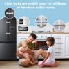 Picture of 8-Pack Cabinet Locks Baby Proofing - Syican Child Proof Drawer Locks, Multi-Purpose for Drawers, Fridge, Toilet Seat, Trash Can, Ideal Stocking Stuffers, White
