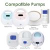 Picture of Maymom Duckbill Valves Compatible with Spectra. Designed for Spectra S1 Spectra S2 Spectra 9 Plus Spectra Dew 350 Not Original Spectra Pump Parts Spectra S2 Accessories Replace Spectra Valve (5ct)