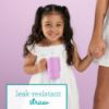 Picture of Infantino My 1st Tumbler - Adorable Miniature Tumbler with Leak-Resistant Straw and Toddler-Friendly Handle, Encourages Hydration, Easy to Clean, 9 fl. oz, Lilac