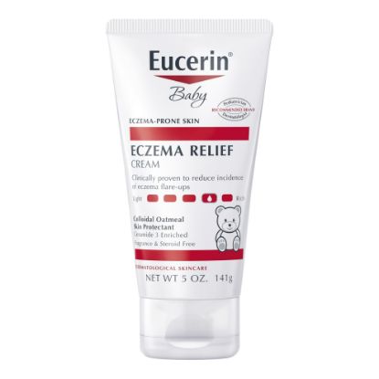 Picture of Eucerin Baby Eczema Relief Body Cream, Steroid & Fragrance Free for 3+ Months of Age, 5 oz. Tube