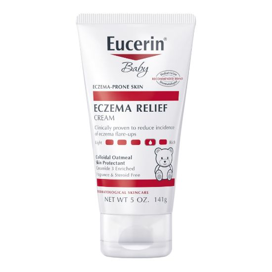 Picture of Eucerin Baby Eczema Relief Body Cream, Steroid & Fragrance Free for 3+ Months of Age, 5 oz. Tube