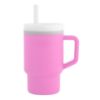 Picture of Infantino My 1st Tumbler - Adorable Miniature Tumbler with Leak-Resistant Straw and Toddler-Friendly Handle, Encourages Hydration, Easy to Clean, 9 fl. oz, Cotton Candy