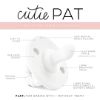 Picture of Ryan & Rose Cutie PAT Pacifier Teether (Flat, White)