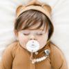 Picture of Ryan & Rose Cutie PAT Pacifier Teether (Flat, White)