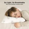Picture of Toddler Pillow with Pillowcase - 13x18 My Little Cuddly Pillow, Viscose Derived From Bamboo Nursery Toddler Pillows for Sleeping,Kids Pillow,Small Travel Pillows,Mini Toddler Bed Pillow (Elly)