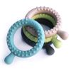Picture of Flyaway Sensory Chew Toys for Autistic Children 4 Pack, Silicone Sensory Toys for Toddlers 1-3 Kids Adults with Autism ADHD SPD, Q Shape Teething Toys for Baby Oral Motor Stimulation