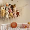 Picture of Stuffed Animal Storage Hammock or Net Corner - Large Toy Hammock Net for Stuffed Animals Room Decor - Cute Stuff Animal Organizer Holder for Plush Plushie - Kids Baby Nursery Wall Bedroom Home Decor