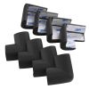 Picture of 8 Pack Soft Sponge Table Corners, Corner Protector Baby, Baby Proofing Corner Guards, Pre-Taped Furniture Corner Protectors, Child Safety Furniture Bumper, Corner Protectors for furniturey, Black