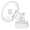 Picture of Maymom Wide Neck Pump Part for Spectra S1/S2 Pumps; Incl Wide Mouth Flange; Not Original Spectra Flange; Replaces Spectra Shield (27 mm)