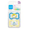 Picture of MAM Air Baby Pacifier, for Sensitive Skin, Sterilizer Case, 2 Pack, 16+ Months, Boy
