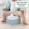 Picture of Ingenuity Ready Set Go Potty, Removable Bowl, Non-Skid Bottom, Wide Stable Base, Age 18 Months & Up, White & Grey