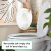 Picture of Ingenuity Ready Set Go Potty, Removable Bowl, Non-Skid Bottom, Wide Stable Base, Age 18 Months & Up, White & Grey