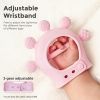Picture of Momcozy Baby Teether Toys | Silicone Teether for 0-12 Months | Baby Teething Relief | Pink