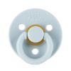 Picture of Itzy Ritzy Natural Rubber Pacifiers, Set of 2 - Natural Rubber Newborn Pacifiers with Cherry-Shaped Nipple & Large Air Holes for Added Safety; Set of 2 in Harbor & Coast, Ages 6-18 Months
