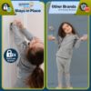 Picture of Child Safety Door Knob Cover (4 Pack) Hard-to-Remove Dual-Lock Door Handle Covers for Kids - Reusable Baby Proof Door Knob Locks - Installs Easily, No Tools Needed (Clear)