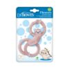 Picture of Dr. Brown's Flexees Pink Sloth, Soft 100% Silicone Baby Teether, BPA Free, 3m+
