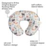 Picture of Boppy Nursing Pillow Cover, Spice Woodland, Cotton Blend, Fits The Original Support for Breastfeeding, Bottle Feeding and Bonding, Cover Only, Sold Separately