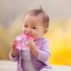 Picture of Infantino Water Teethers - Sensory Exploration and Teething Relief, Cooling Relief for Teething Babies, Lime & Pink, 3-Pack