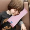 Picture of COOLBEBE Seat Belt Pillow for Kids, Extra Soft Toddler Travel Pillow for Car Seat, Universal Carseat Strap Cushion Pads for Childs Baby People Adults, Pink