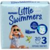 Picture of Huggies Little Swimmers Disposable Swim Diapers, Size 3 (16-26 lbs), 20 Ct
