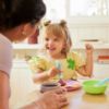 Picture of Munchkin® Raise™ Toddler Fork and Spoon Utensil Set, Rest Keeps Tip Off Table, BPA Free, 4 Pack, Blue/Green