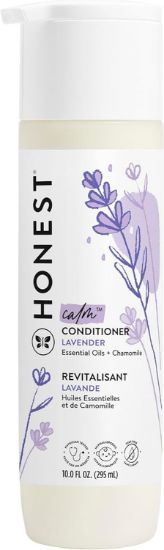 Picture of The Honest Company Silicone-Free Conditioner | Gentle for Baby | Naturally Derived, Tear-free, Hypoallergenic | Lavender Calm, 10 fl oz
