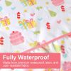 Picture of Accmor 4 Pack Long Sleeve Baby Bibs, Waterproof Sleeved Bib, Toddler Soft Bib for 6-24 Months