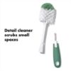 Picture of OXO Tot Bottle Brush with Nipple Cleaner and Stand - Sage