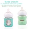 Picture of 3 Pack Silicone Sleeves for Avent Natural Glass Baby Bottles, Anti Breakage Baby Bottle Holder, Compatible Philips Avent Glass Natural Baby Bottle 4 oz, BPA Free
