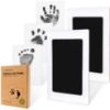 Picture of 2-Pack Inkless Baby Hand and Footprint Kit - Mess Free Ink Pad for Newborn Keepsake, Dog Nose & Paw Print Kit, Clean Touch Ink Pad for Baby Hand & Footprints, Ideal Mother's Day Gifts (Jet Black)