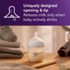 Picture of Philips Avent Natural Baby Bottle with Natural Response Nipple (Slow Flow, Flow 2), SCY900/91