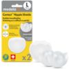 Picture of Medela Contact Nipple Shield for Breastfeeding, 24mm Medium Nippleshield, For Latch Difficulties or Flat or Inverted Nipples, 2 Count with Carrying Case, Made Without BPA