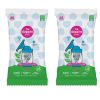 Picture of Breast Pump Wipes by Dapple Baby, Hypoallergenic & Powered by Plants, Removes Milk Residue, Leaves No Taste, Convenient Wipes Pouch, Fragrance Free, 25 Count (Pack of 2)