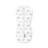 Picture of SwaddleMe by Ingenuity Compression Baby Swaddle Pod, Two-Way Zipper for Easy Diaper Changes, Improves Sleep & Calms Startle Reflex, 0-2 Months, 1.0 TOG, 1-Pack - Scribble Elephant