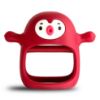 Picture of Smily Mia Smily Mia Penguin Teethers, Silicone TeethingToys for Babies 0-6Months, Baby Teethers for 3-6Months, Hand Teether for Infants, Pacifiers for New Born,Red