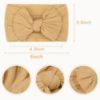 Picture of CÉLLOT Super Stretchy Soft Knot Headbands with Hair Bows Head Wrap Hair Accessories For Newborn Baby Girls Infant Toddlers Kids