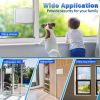 Picture of Sliding Door Lock, 2 Pack Child Safety Sliding Glass Door Lock for Sliding Glass Doors, Sliding Windows, Sliding Closet, etc. Easy to Installation Provides More Security for Your Baby and Pets