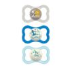 Picture of MAM Air Day & Night Baby Pacifier, for Sensitive Skin, Glows in The Dark, 3 Pack, 16+ Months, Boy