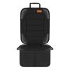 Picture of Siivton Car Seat Protector for Child Car Seat,Waterproof Car Seat Cover for Leather and Fabric Seats, 2 Mesh Pockets, Non-Slip Bottom,Thick Padding Cushion (Black)