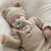 Picture of SAMiGO Silicone Pacifier Clips Holders Paci Binky Clips for Baby Boys and Girls - 2 Pack