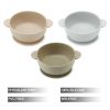 Picture of PandaEar 3 Pack Baby Bowls with Suction| Stay Put Silicone Food Bowl for Babies Kids Toddlers Infants| Food Grade Soft Safe BPA-Free Silicone (Brown Grey Tan)