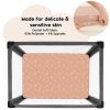 Picture of Yoofoss Pack and Play Sheets Fitted, Mini Crib Sheets 2-Pack for Pack N Play Mattress, Stretchy Playard Sheet, Soft and Breathable Animal World