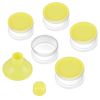 Picture of Accmor Formula Dispenser On The Go, 5 Compartments Stackable Formula Container for Travel, Baby Milk Powder Kids Snack Container, BPA Free